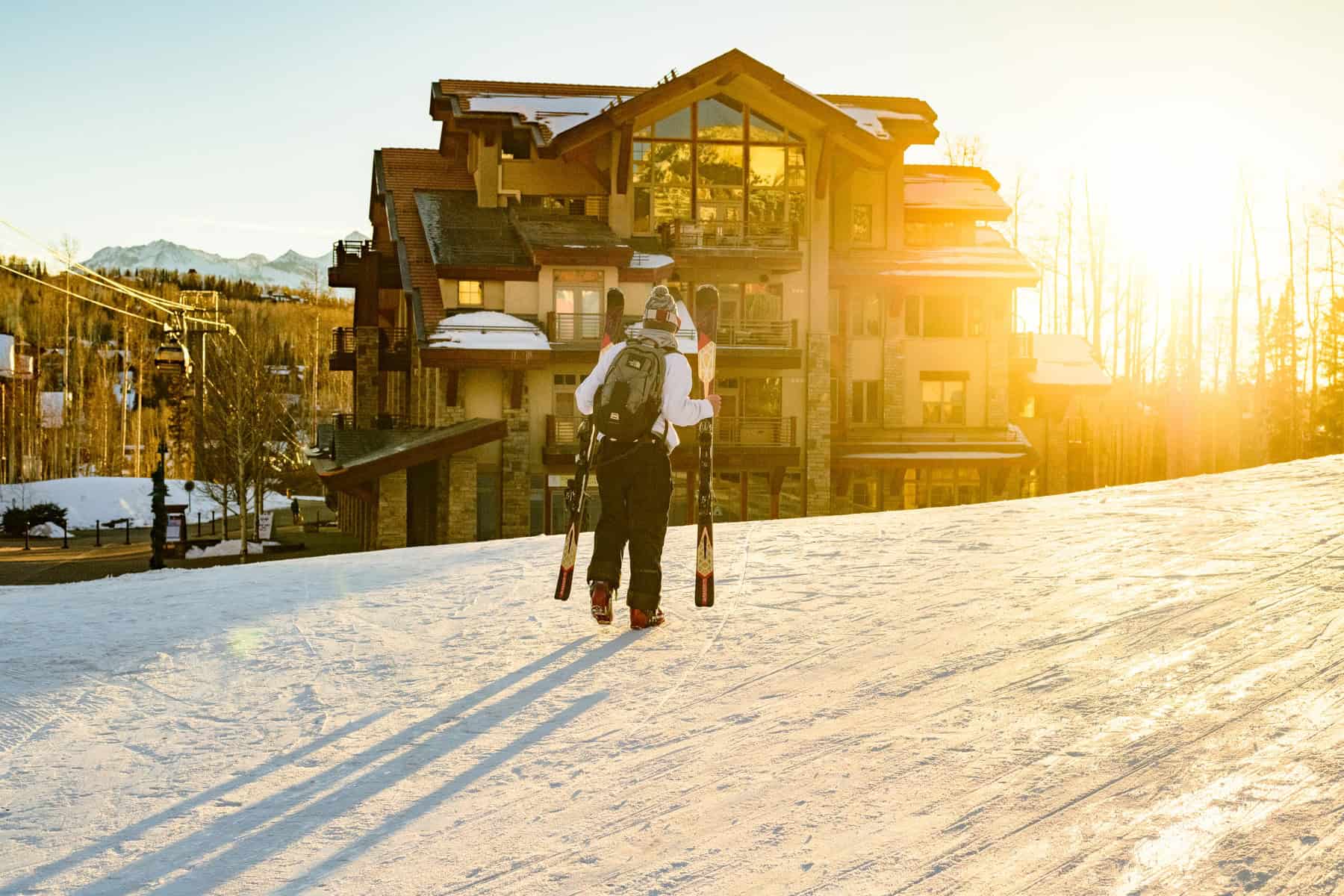 mountain village winter | The Peaks Resort & Spa Telluride mountain village winter