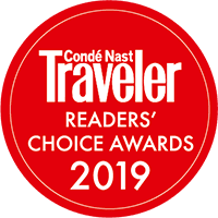 Condé Nast Traveler Readers' Choice Award 2019
